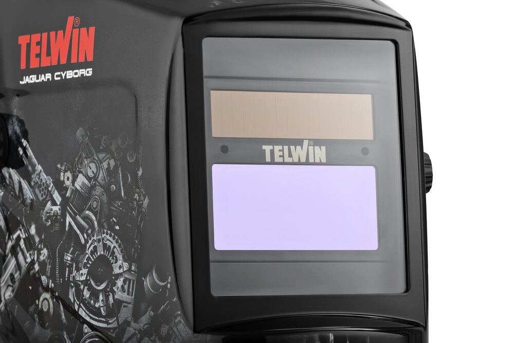 Masca de sudura automata cu filtru reglabil DIN 4/5 -9/9-13 Telwin 804081, JAGUAR CYBORG, MMA/Mig-Mag/TIG 6 Masca de sudura automata cu filtru reglabil DIN 4/5 -9/9-13 Telwin 804081, JAGUAR CYBORG, MMA/Mig-Mag/TIG - Image 6