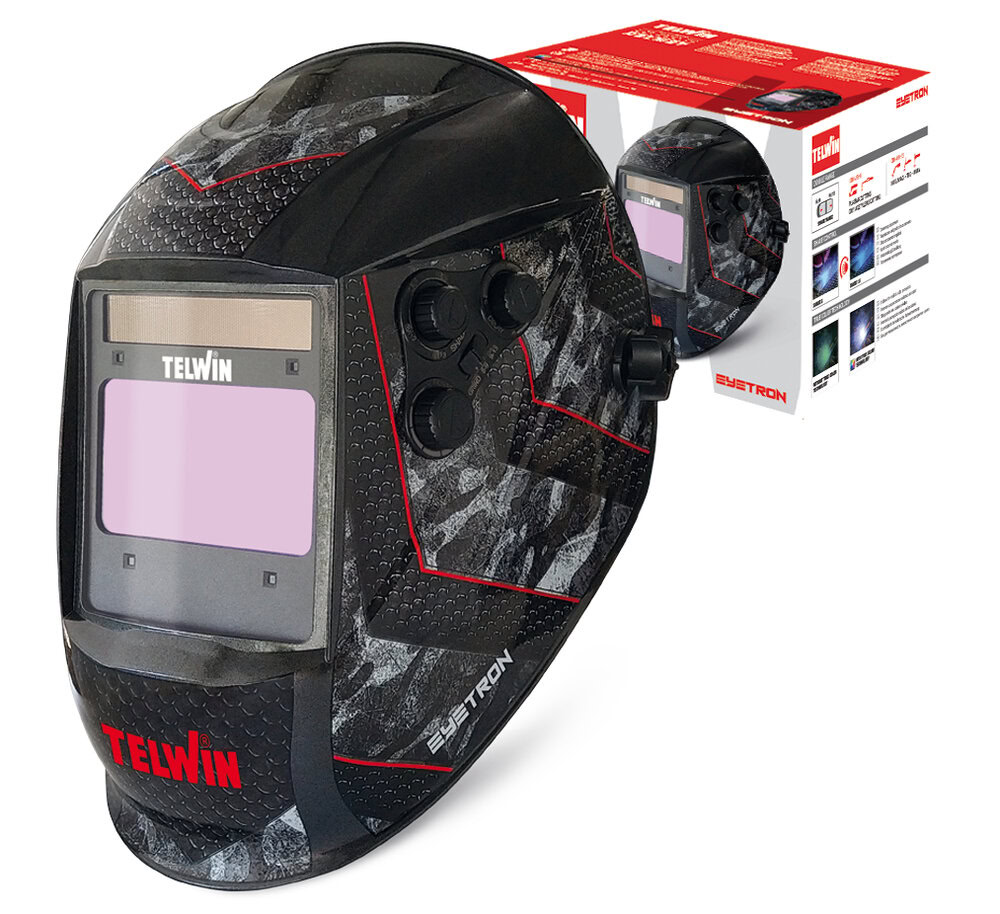Masca de sudura automata cu filtru reglabil DIN 4/5 - 9/9-13 Telwin 804262, EYETRON, MMA/Mig-Mag/TIG 2 Masca de sudura automata cu filtru reglabil DIN 4/5 - 9/9-13 Telwin 804262, EYETRON, MMA/Mig-Mag/TIG - Image 2