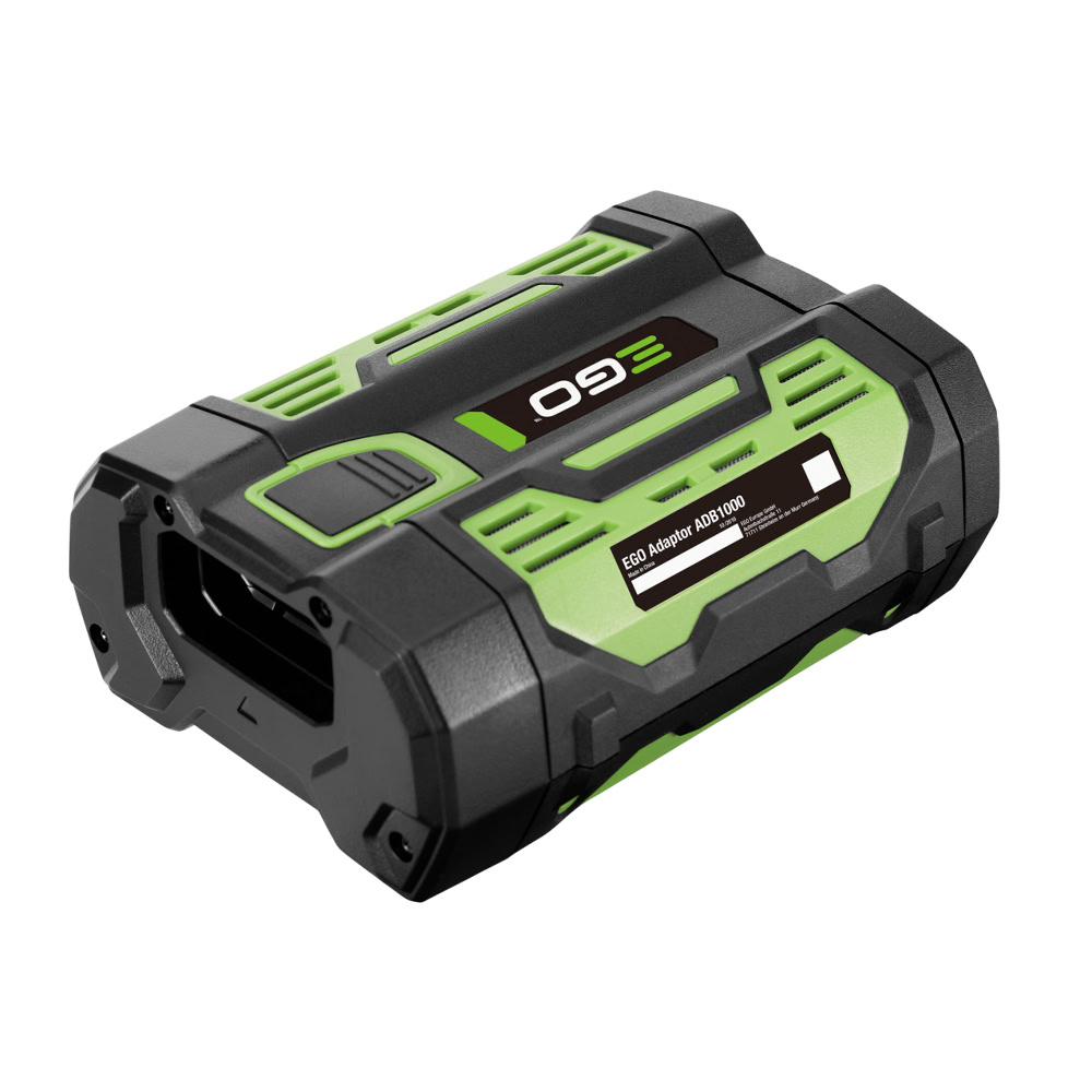 Adaptor Ego ADB1000, pentru utilizarea acumulatorilor tip rucsac cu toate masinile EGO 1 Adaptor Ego ADB1000, pentru utilizarea acumulatorilor tip rucsac cu toate masinile EGO