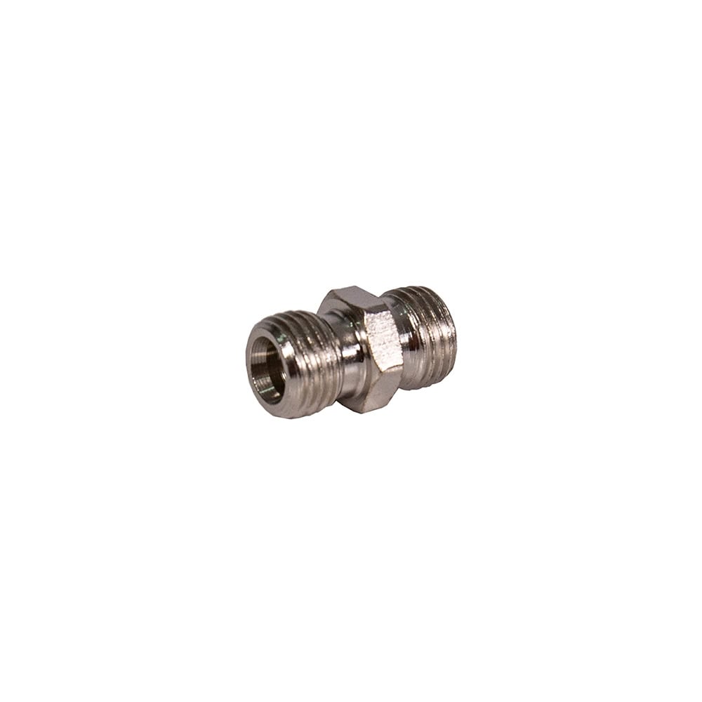 Niplu 1/4”- 1/4” cu filet cilindric 2 Niplu 1/4”- 1/4” cu filet cilindric - Image 2