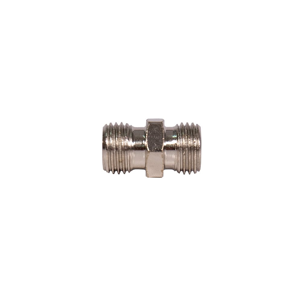Niplu 1/4”- 1/4” cu filet cilindric 1 Niplu 1/4”- 1/4” cu filet cilindric