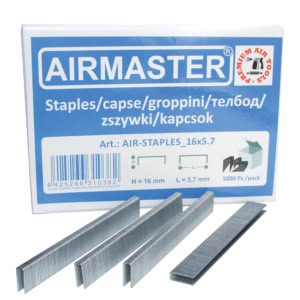 Set 5000 bucati capse lungime 5.7mm, inaltime 16mm