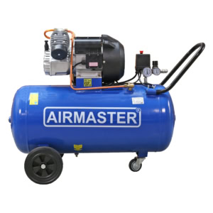 Compresor de aer Airmaster AIR10010NV-3 , 2.2 kW, 10 bar, 336 l/min, butelie 100 litri | Travandi.ro
