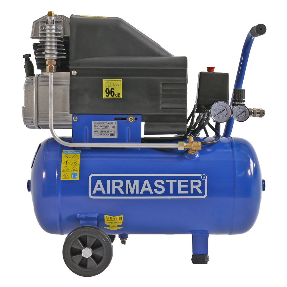 Compresor de aer Airmaster AIR2510-2, 1800 W, 10 bar, 239 l/min, butelie 24 litri 3 Compresor de aer Airmaster AIR2510-2, 1800 W, 10 bar, 239 l/min, butelie 24 litri - Image 3