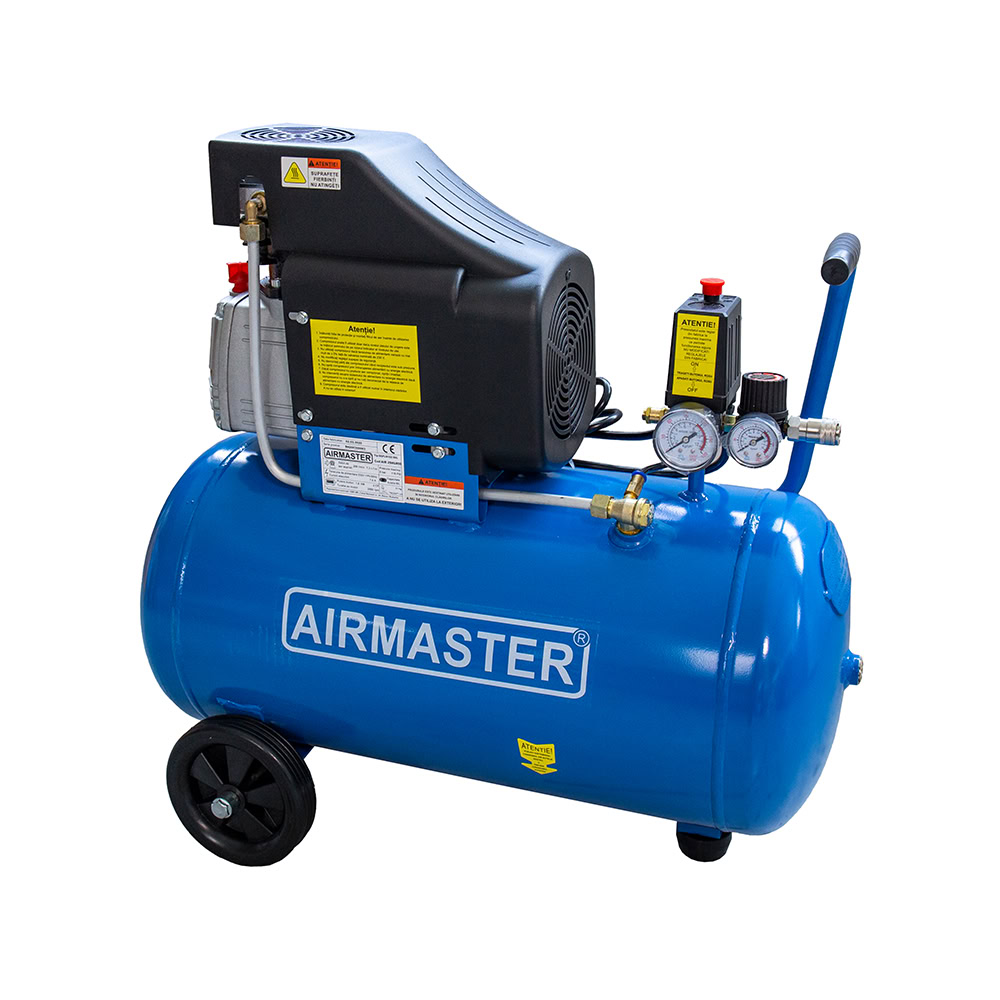 Compresor aer cu ulei AIRMASTER 2cp 50l debit aer aspirat 206l/min debit aer refulat 122l/min 8bar 31kg 1 Compresor aer cu ulei AIRMASTER 2cp 50l debit aer aspirat 206l/min debit aer refulat 122l/min 8bar 31kg