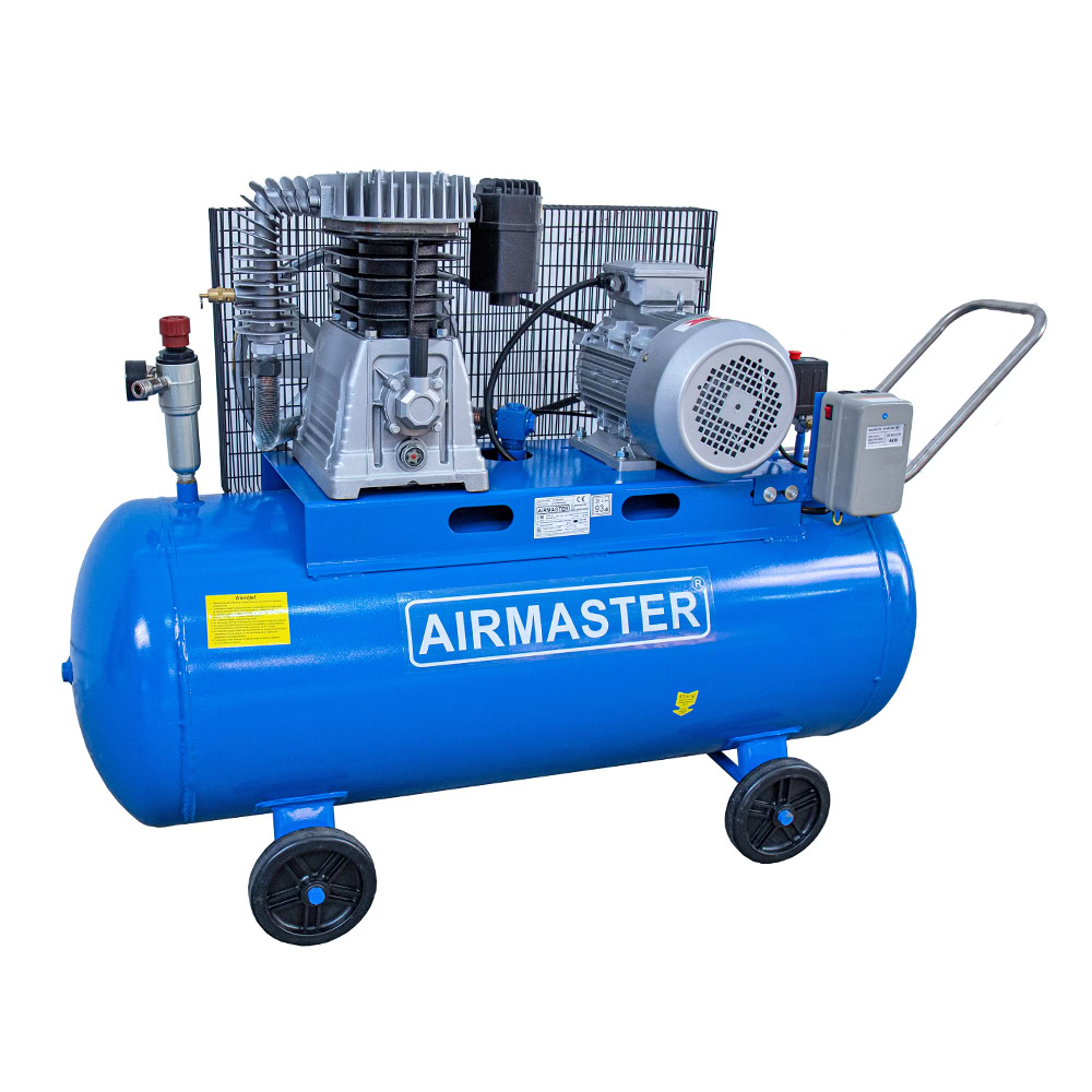 Compresor aer cu ulei AIRMASTER 5.5cp 200l debit aer aspirat 550l/min debit aer refulat 412l/min 10bar 175kg 2 Compresor aer cu ulei AIRMASTER 5.5cp 200l debit aer aspirat 550l/min debit aer refulat 412l/min 10bar 175kg - Image 2