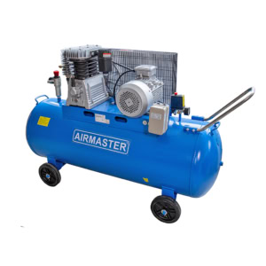 Compresor aer cu ulei AIRMASTER 5.5cp 300l debit aer aspirat 720l/min debit aer refulat 480l/min 10bar 210kg