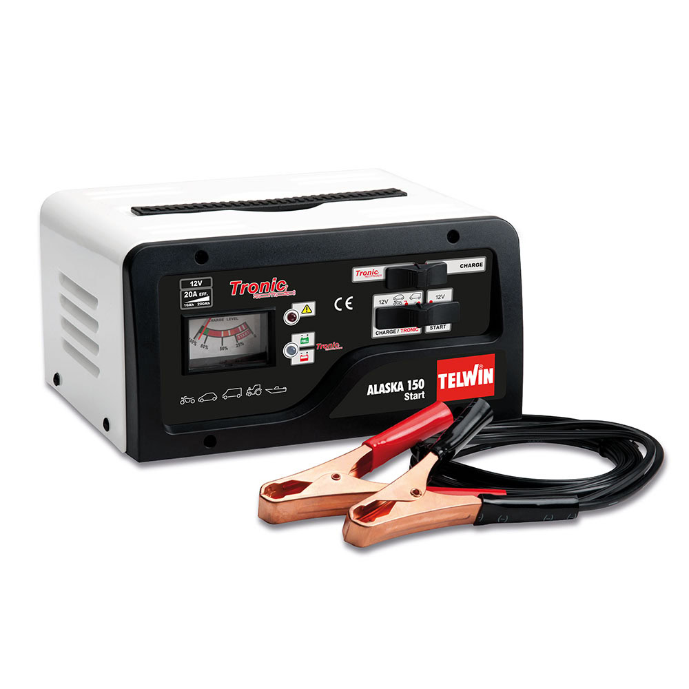 Redresor baterii si robot de pornire Telwin ALASKA150START, tensiune incarcare 12 V, capacitate baterii Pb/GEL/AGM/START/STOP/10-200 Ah, incarcare rapida 1 Redresor baterii si robot de pornire Telwin ALASKA150START, tensiune incarcare 12 V, capacitate baterii Pb/GEL/AGM/START/STOP/10-200 Ah, incarcare rapida