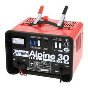 Redresor baterii Telwin ALPINE30BOOST, tensiune incarcare 12/24 V, capacitate baterii Pb/START/STOP 15-400 Ah, incarcare rapida | Travandi.ro