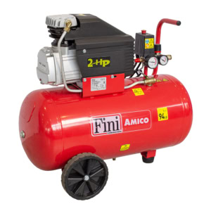 Compresor aer cu ulei Fini 2cp 50l debit aer refulat 170l/min 8bar 29.3kg