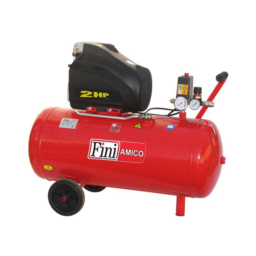 Compresor de aer Fini AMICO50/SF2500, 50 l, 1500 W, 10 bar, 185 l/min 1 Compresor de aer Fini AMICO50/SF2500, 50 l, 1500 W, 10 bar, 185 l/min