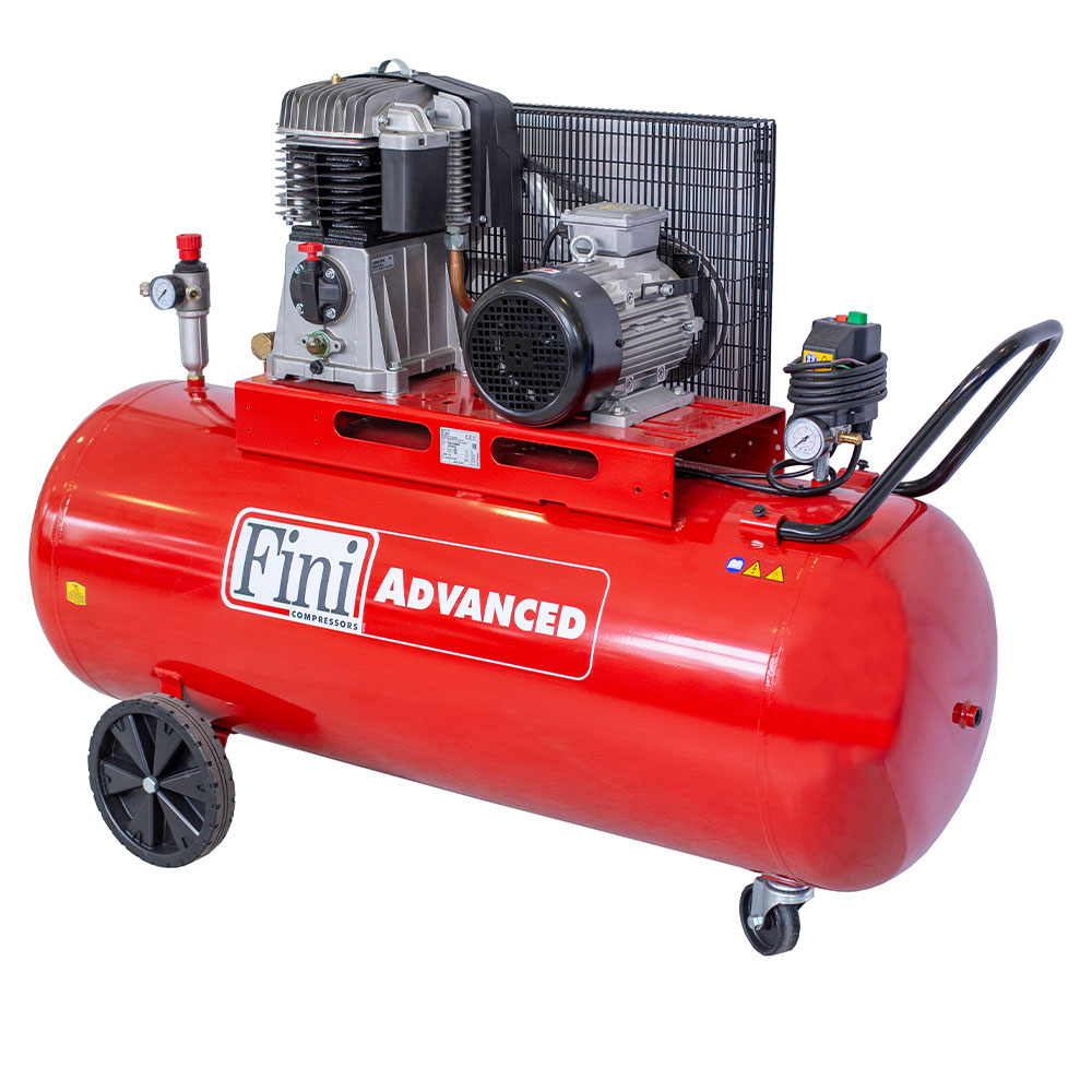 Compresor aer cu ulei Fini 5.5cp 270l debit aer aspirat 582l/min debit aer refulat 380l/min 10bar 136kg 2 Compresor aer cu ulei Fini 5.5cp 270l debit aer aspirat 582l/min debit aer refulat 380l/min 10bar 136kg - Image 2