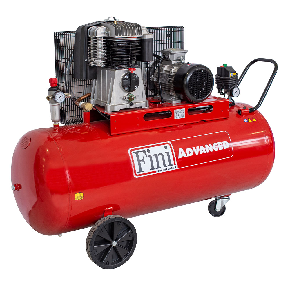 Compresor aer cu ulei Fini 5.5cp 270l debit aer aspirat 582l/min debit aer refulat 380l/min 10bar 136kg 1 Compresor aer cu ulei Fini 5.5cp 270l debit aer aspirat 582l/min debit aer refulat 380l/min 10bar 136kg