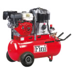 Compresor de aer cu ulei Fini BK119-100-9S, motor termic, benzina, 6.7 kW, 10 bar, 642 l/min, cu butelie de 100 l