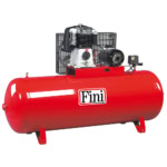 Compresor aer cu ulei Fini 7.5cp 500l debit aer aspirat 840l/min debit aer refulat 600l/min 10bar 201.5kg