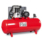 Compresor aer cu ulei Fini 10cp 500l debit aer aspirat 1080l/min debit aer refulat 810l/min 10bar 225kg