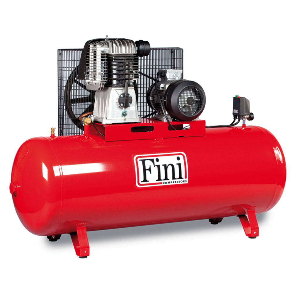 Compresor aer cu ulei Fini 10cp 500l debit aer aspirat 1080l/min debit aer refulat 810l/min 10bar 225kg 1 Compresor aer cu ulei Fini 10cp 500l debit aer aspirat 1080l/min debit aer refulat 810l/min 10bar 225kg