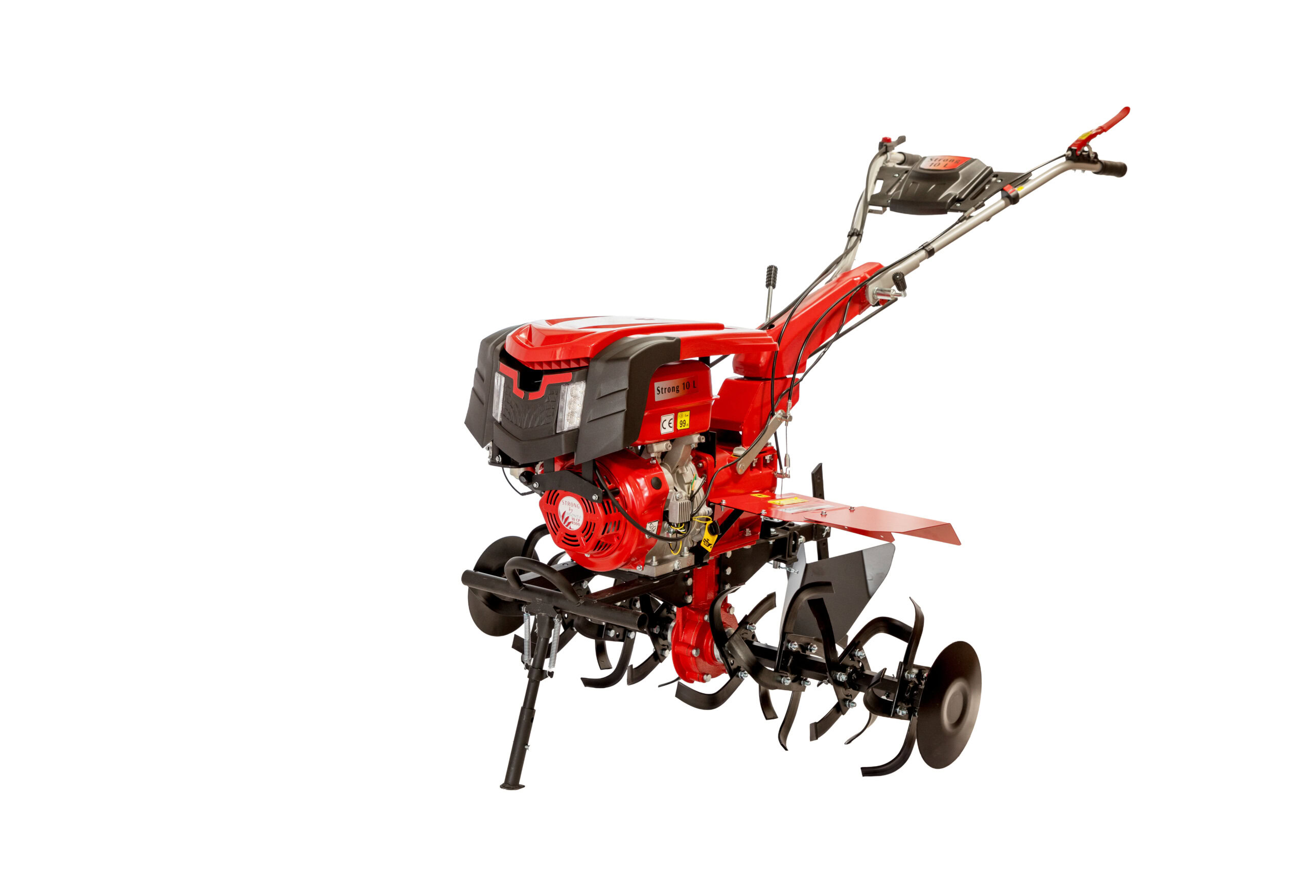 Motosapatoare Strong by Bronto, motor R300 300cc 6.0kW + roti cauciuc 5.00-12 + masca cu far LED + rarita 2 Motosapatoare Strong by Bronto, motor R300 300cc 6.0kW + roti cauciuc 5.00-12 + masca cu far LED + rarita - Image 2
