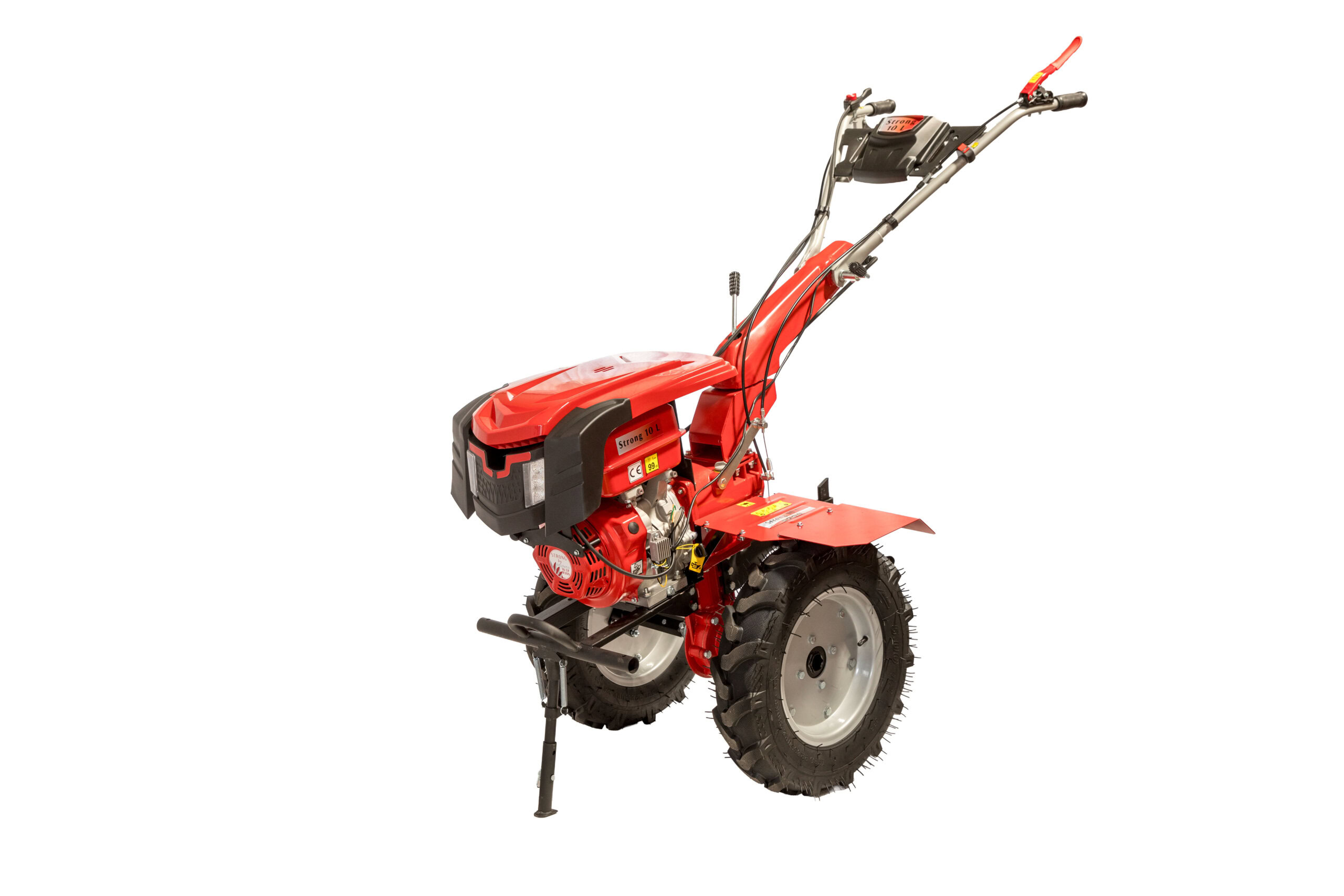 Motosapatoare Strong by Bronto, motor R300 300cc 6.0kW + roti cauciuc 5.00-12 + masca cu far LED + rarita 4 Motosapatoare Strong by Bronto, motor R300 300cc 6.0kW + roti cauciuc 5.00-12 + masca cu far LED + rarita - Image 4