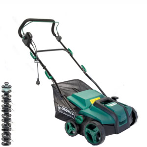 Scarificator / Aerator Bronto B-verte 1800W cu sac gradina 120L