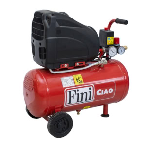 Compresor aer fara ulei Fini 1.5cp 24l debit aer refulat 179l/min 8bar 19kg