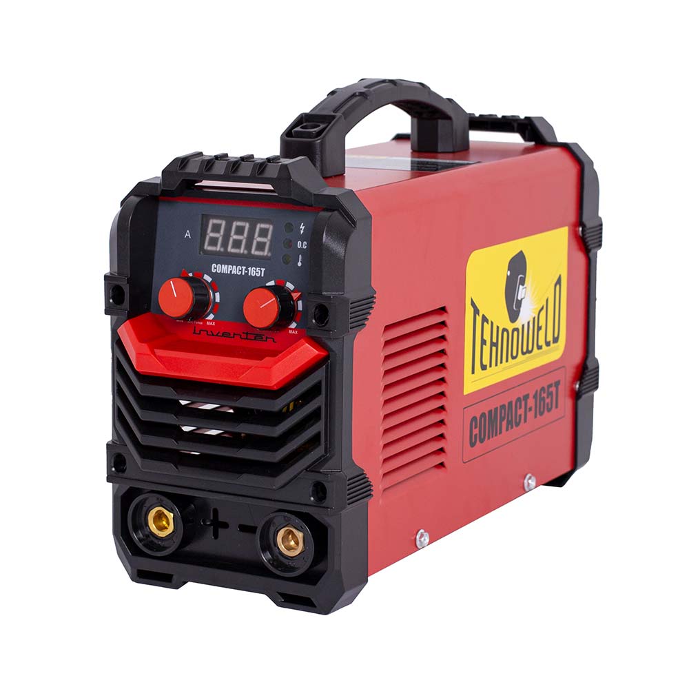 Invertor sudura MMA Tehnoweld COMPACT-165T, 160 A, electrozi 1.6-4 mm, cu accesorii 1 Invertor sudura MMA Tehnoweld COMPACT-165T, 160 A, electrozi 1.6-4 mm, cu accesorii