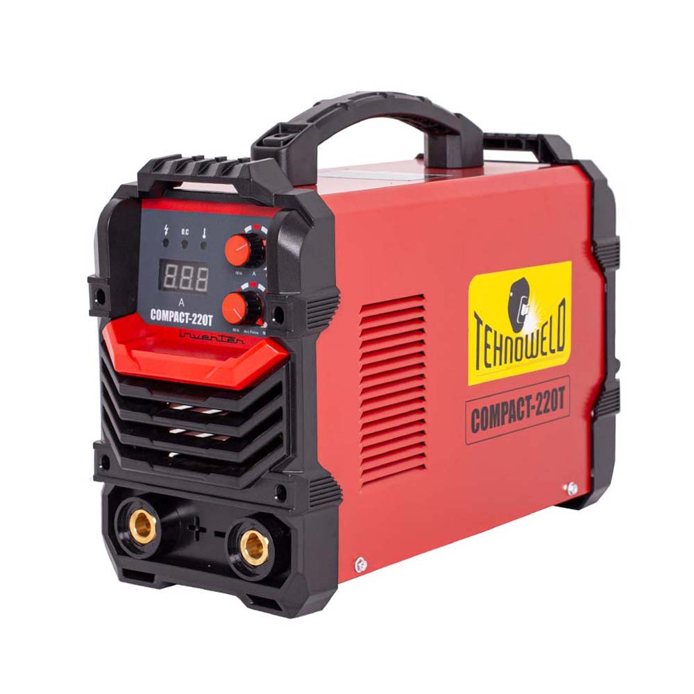 Invertor sudura MMA Tehnoweld COMPACT-220T, 200 A, electrozi 1.6-4 mm, cu accesorii 2 Invertor sudura MMA Tehnoweld COMPACT-220T, 200 A, electrozi 1.6-4 mm, cu accesorii - Image 2