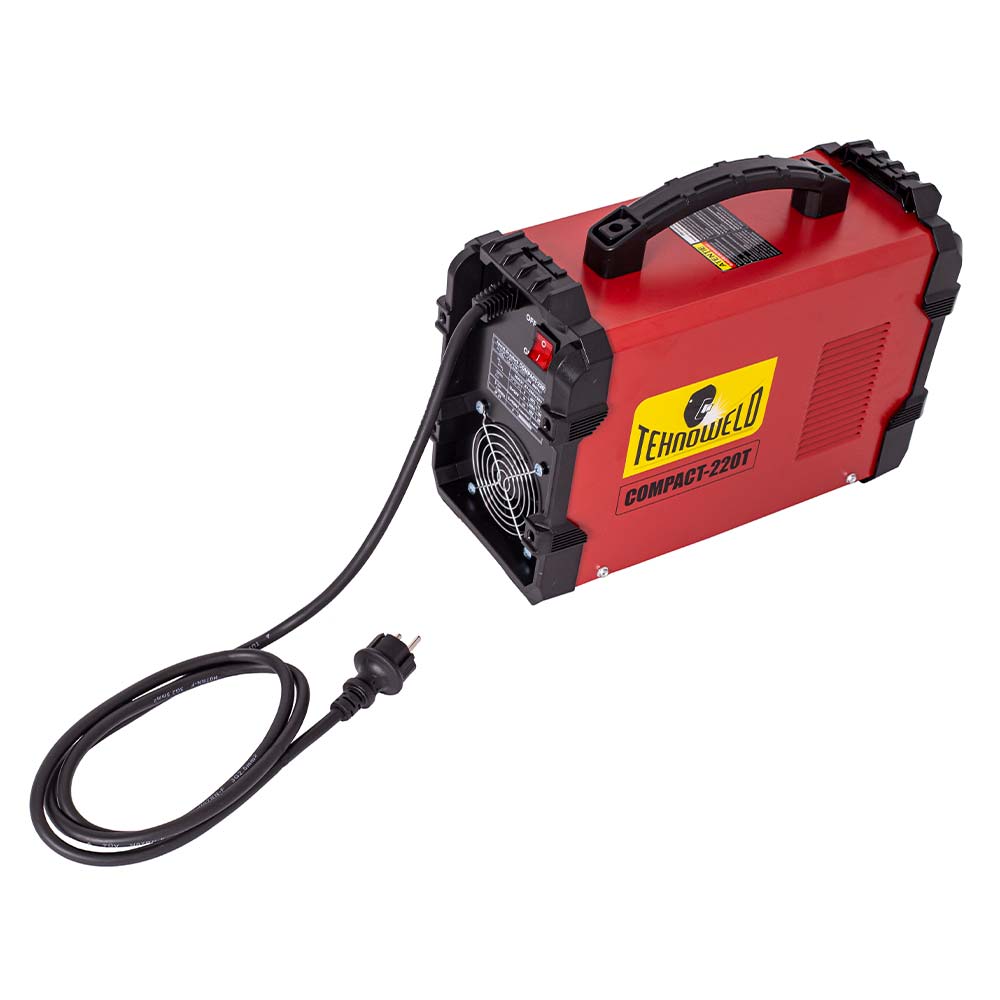 Invertor sudura MMA Tehnoweld COMPACT-220T, 200 A, electrozi 1.6-4 mm, cu accesorii 6 Invertor sudura MMA Tehnoweld COMPACT-220T, 200 A, electrozi 1.6-4 mm, cu accesorii - Image 6