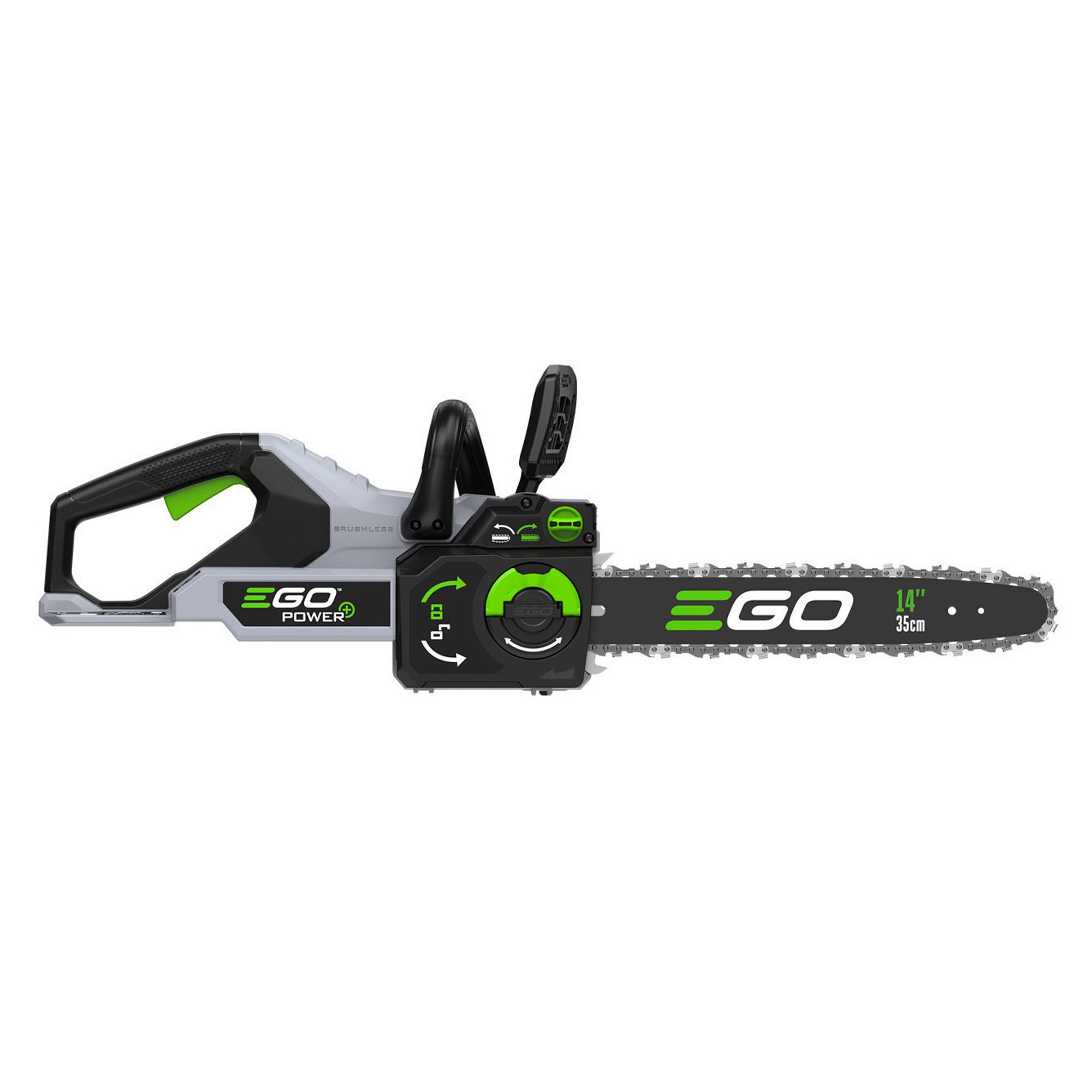 Drujba Ego Power CS1411E, sina 35 cm, cu acumulator Li-Ion 56 V/2.5Ah, incarcator standard 3 Drujba Ego Power CS1411E, sina 35 cm, cu acumulator Li-Ion 56 V/2.5Ah, incarcator standard - Image 3