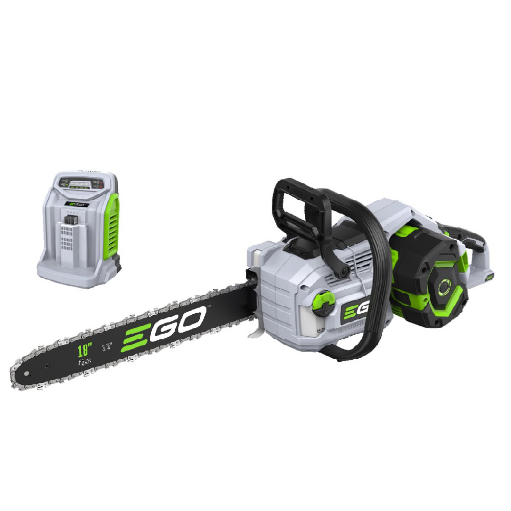 Set drujba Ego Power CS1814E, sina 45 cm, cu acumulator Li-Ion 56 V/5.0 Ah, incarcator CH5500E 1 Set drujba Ego Power CS1814E, sina 45 cm, cu acumulator Li-Ion 56 V/5.0 Ah, incarcator CH5500E