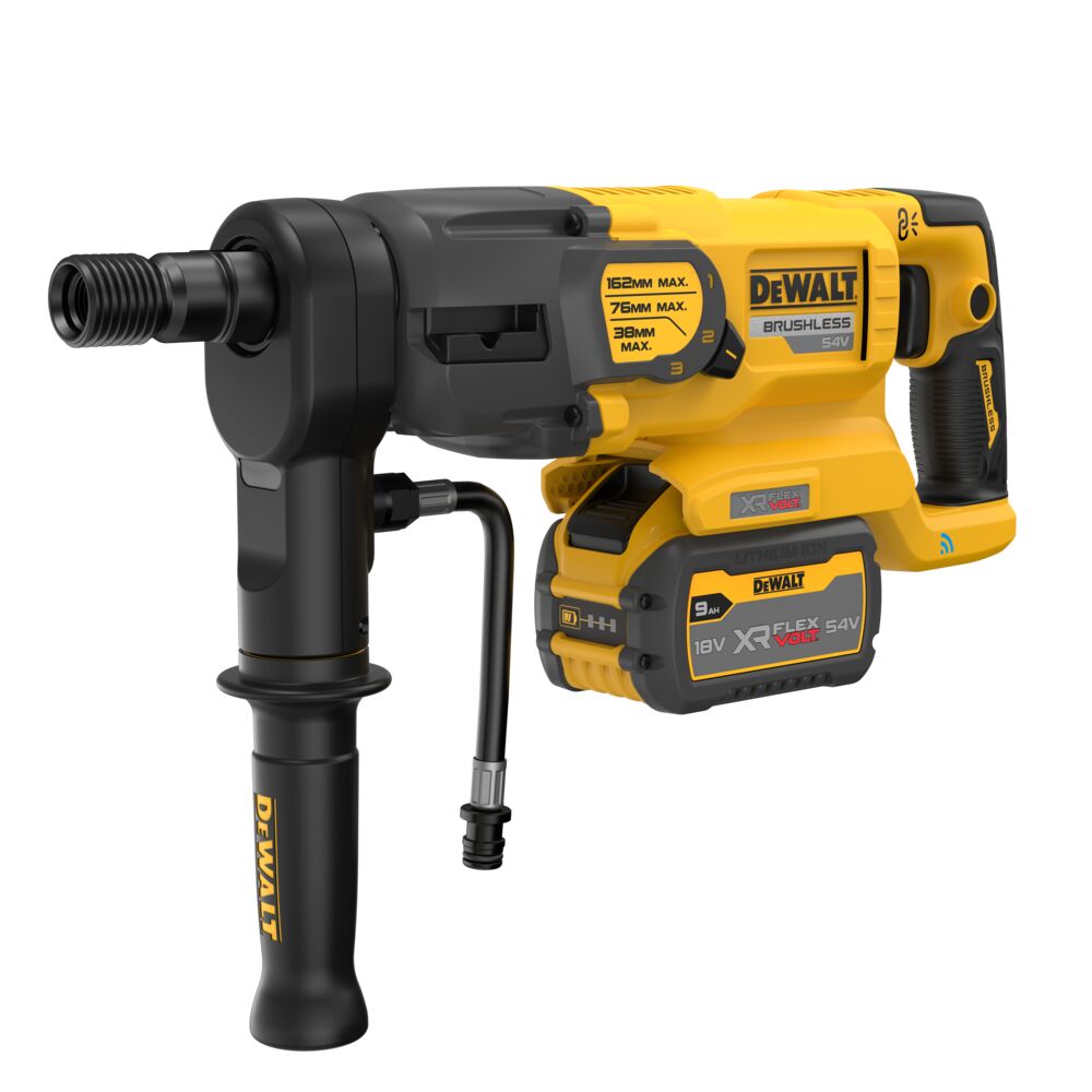 Masina de carotat DeWalt DCD150X2, maxim 162 mm beton, 2 acumulatori XR Flexvolt 54 V / 9.0 Ah 1 Masina de carotat DeWalt DCD150X2, maxim 162 mm beton, 2 acumulatori XR Flexvolt 54 V / 9.0 Ah