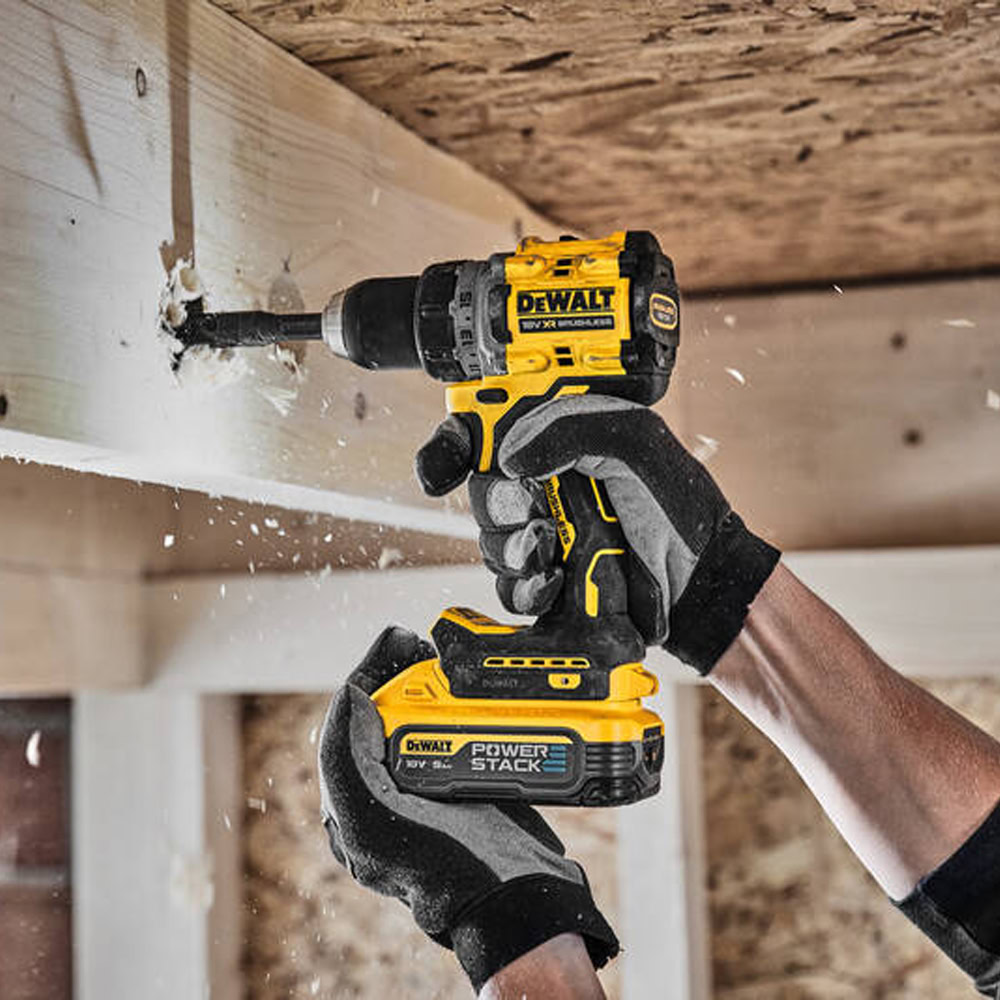 Masina de gaurit si insurubat DeWalt DCD800H2T, max 90 Nm, cu 2 acumulatori Powerstack 18V / 5.0Ah, in valiza de transport 8 Masina de gaurit si insurubat DeWalt DCD800H2T, max 90 Nm, cu 2 acumulatori Powerstack 18V / 5.0Ah, in valiza de transport - Image 8