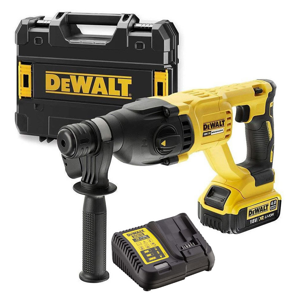 Ciocan rotopercutor Dewalt DCH133M1, SDS Plus, XR Li-Ion, 2.6 J, 18 V, 4.0 Ah 3 Ciocan rotopercutor Dewalt DCH133M1, SDS Plus, XR Li-Ion, 2.6 J, 18 V, 4.0 Ah - Image 3