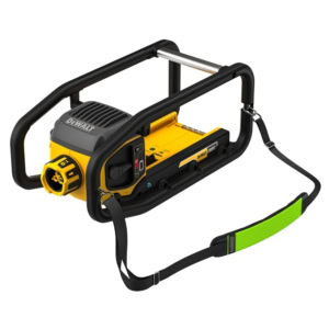 Vibrator de beton tip geanta Powershift DeWalt DCPS320N, compatibil cu acumulator 55.4V, 12000 vpm, furtun maxim 5m