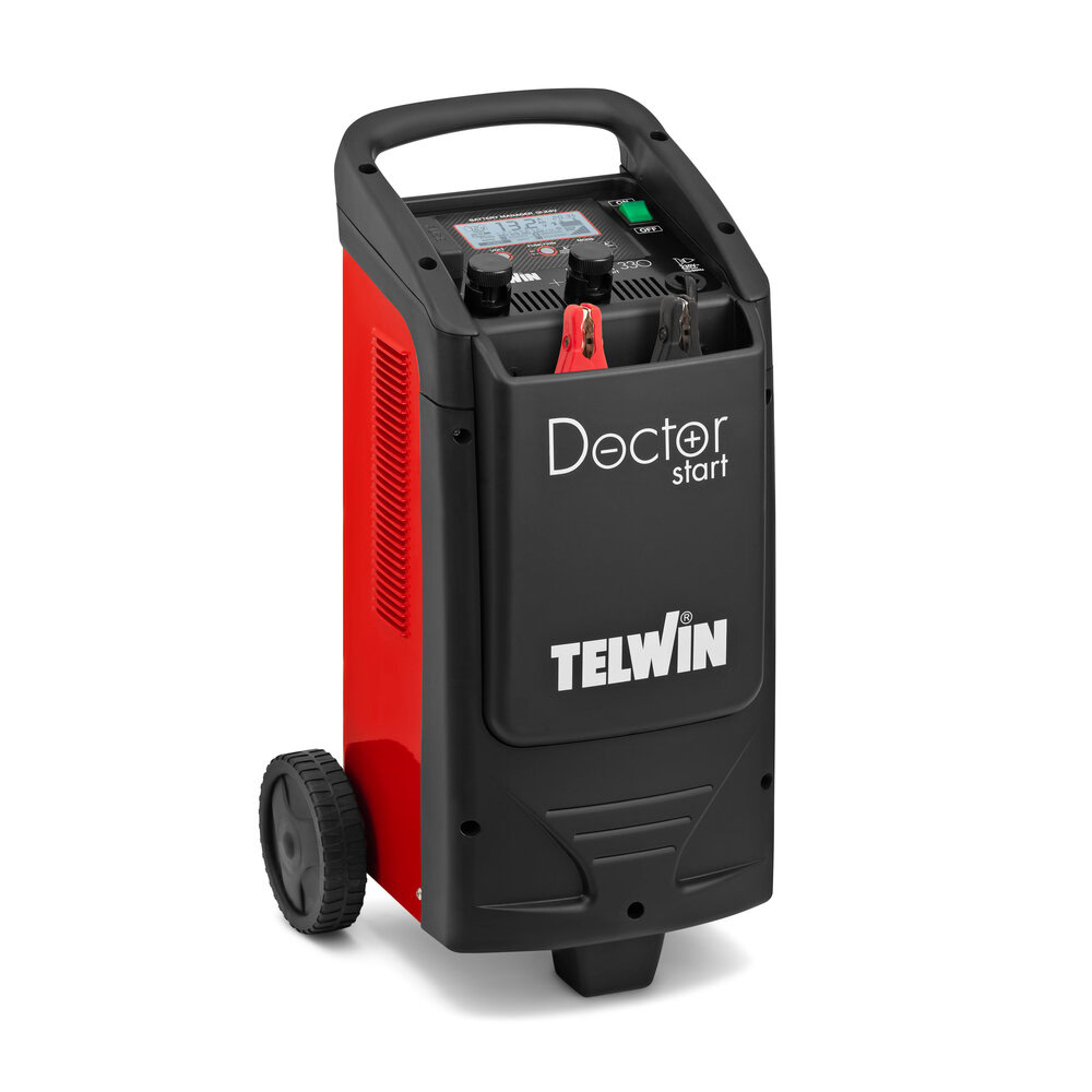 Redresor baterii/robot de pornire/tester Telwin DOCTORSTART330, tensiune incarcare 12/24 V, capacitate baterii Pb/GEL/AGM/Pb Ca/Li 10-450 Ah 5 Redresor baterii/robot de pornire/tester Telwin DOCTORSTART330, tensiune incarcare 12/24 V, capacitate baterii Pb/GEL/AGM/Pb Ca/Li 10-450 Ah - Image 5