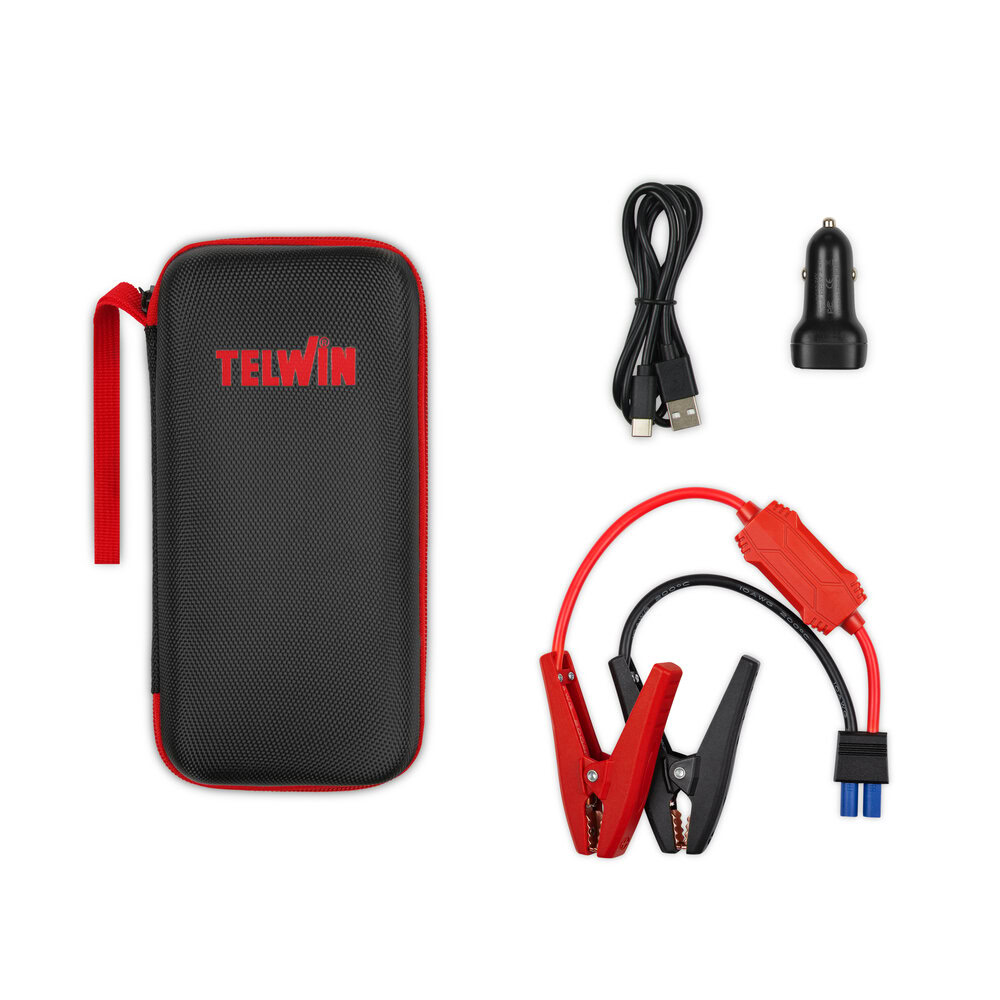 Sursa de alimentare/pornire de urgenta Telwin DRIVE1750XC, baterie litiu 12 V, 12000 mAh 7 Sursa de alimentare/pornire de urgenta Telwin DRIVE1750XC, baterie litiu 12 V, 12000 mAh - Image 7