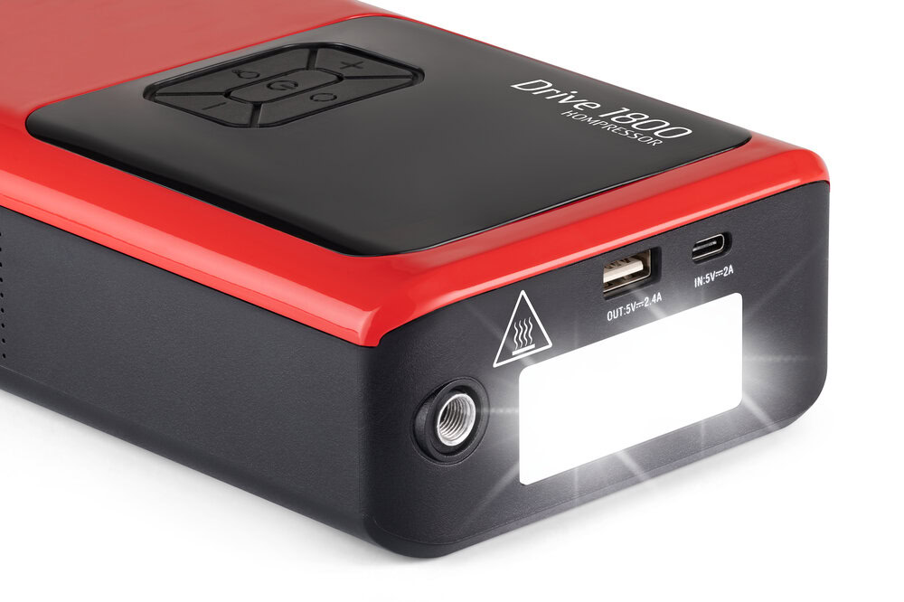 Sursa de alimentare/pornire de urgenta/compresor de aer Telwin DRIVE1800KOMPRESSOR, baterie litiu 12V, 10000 mAh 8 Sursa de alimentare/pornire de urgenta/compresor de aer Telwin DRIVE1800KOMPRESSOR, baterie litiu 12V, 10000 mAh - Image 8