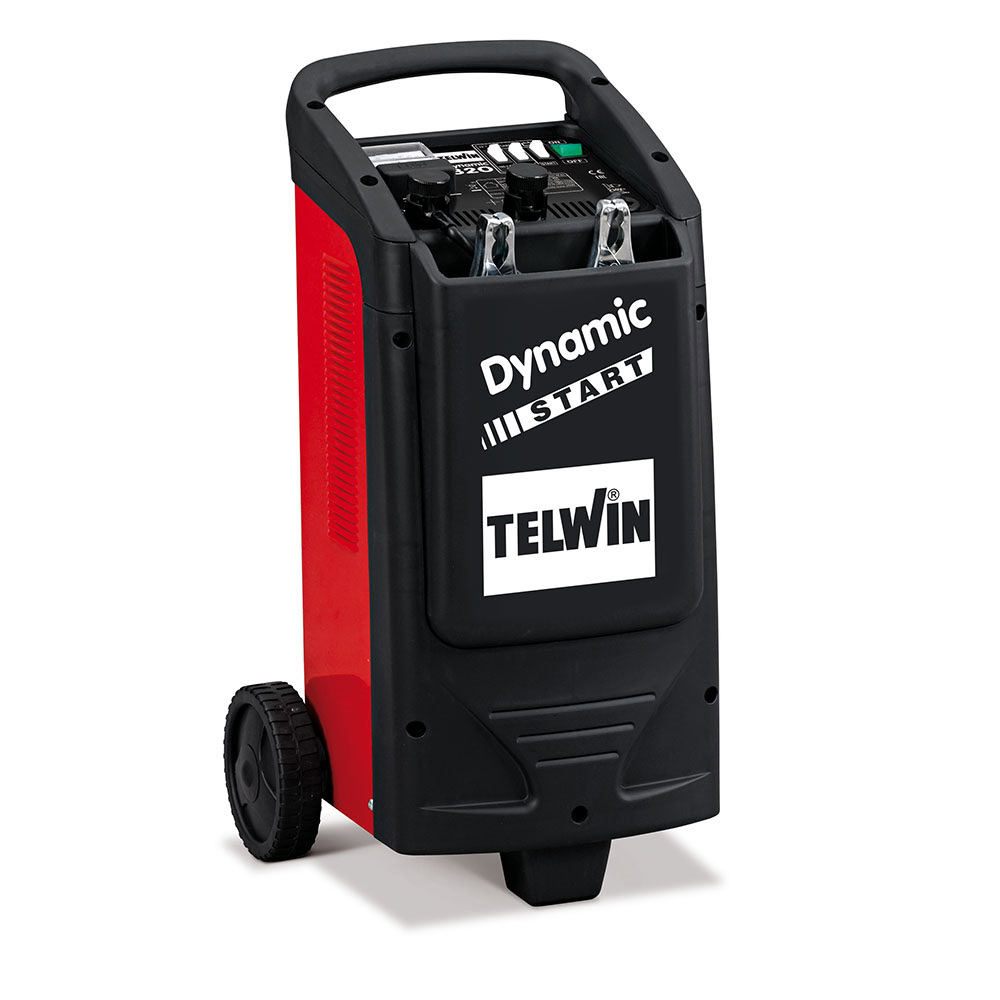 Redresor baterii si robot de pornire Telwin DYNAMIC320START, tensiune incarcare 12/24 V, capacitate baterii Pb/START/STOP 20-700 Ah, incarcare rapida 1 Redresor baterii si robot de pornire Telwin DYNAMIC320START, tensiune incarcare 12/24 V, capacitate baterii Pb/START/STOP 20-700 Ah, incarcare rapida