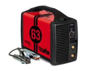 Invertor sudura MMA Telwin EXCEL417ACX, 150 A, electrozi 1.6-4 mm, cu accesorii
