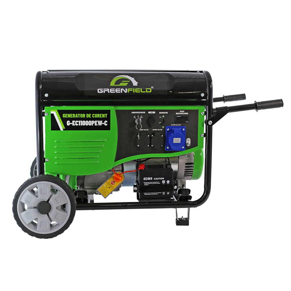 Generator de curent benzina Greenfield G-EC11000PEW-C monofazat AVR 9,2 kw pornire electrica 2 Generator de curent benzina Greenfield G-EC11000PEW-C monofazat AVR 9,2 kw pornire electrica - Image 2