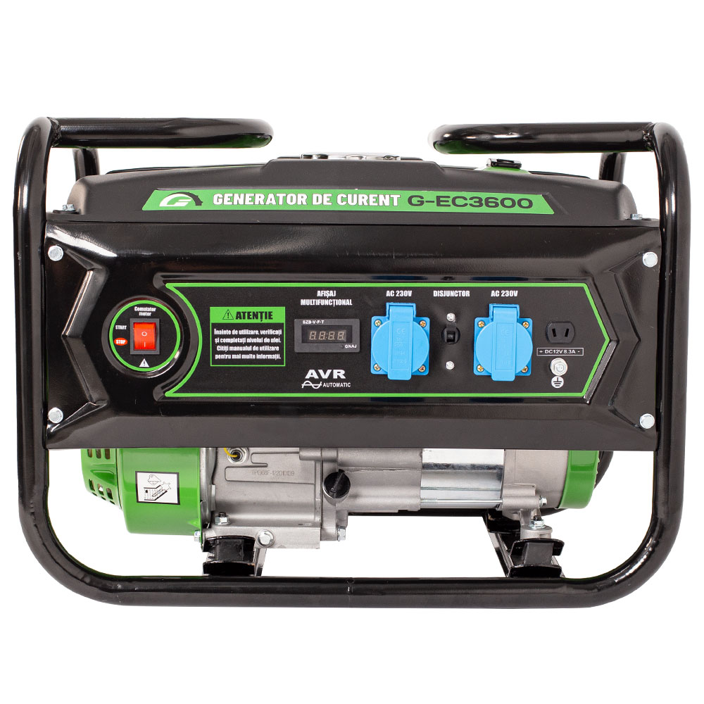 Generator de curent benzina Greenfield G-EC3600 monofazat AVR 2,4 kW 2 Generator de curent benzina Greenfield G-EC3600 monofazat AVR 2,4 kW - Image 2