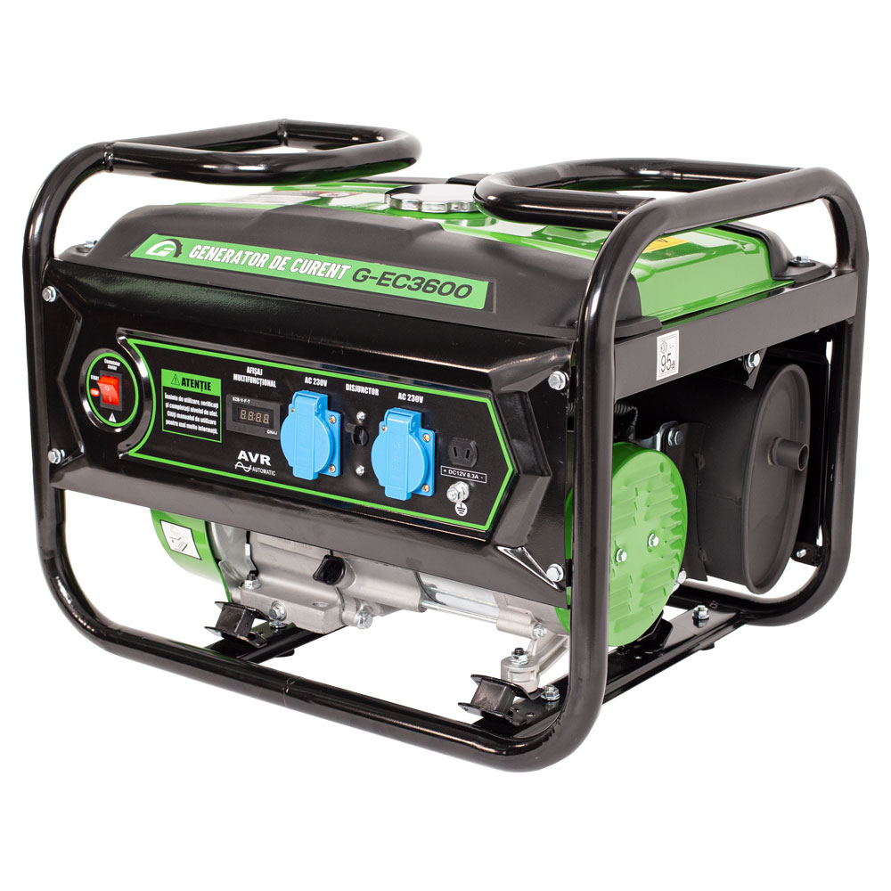 Generator de curent benzina Greenfield G-EC3600 monofazat AVR 2,4 kW 3 Generator de curent benzina Greenfield G-EC3600 monofazat AVR 2,4 kW - Image 3