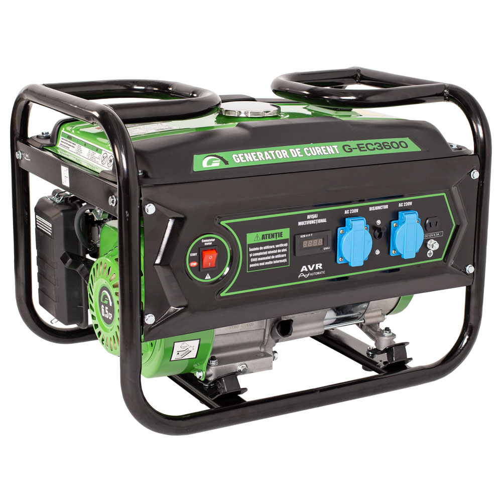 Generator de curent benzina Greenfield G-EC3600 monofazat AVR 2,4 kW 1 Generator de curent benzina Greenfield G-EC3600 monofazat AVR 2,4 kW