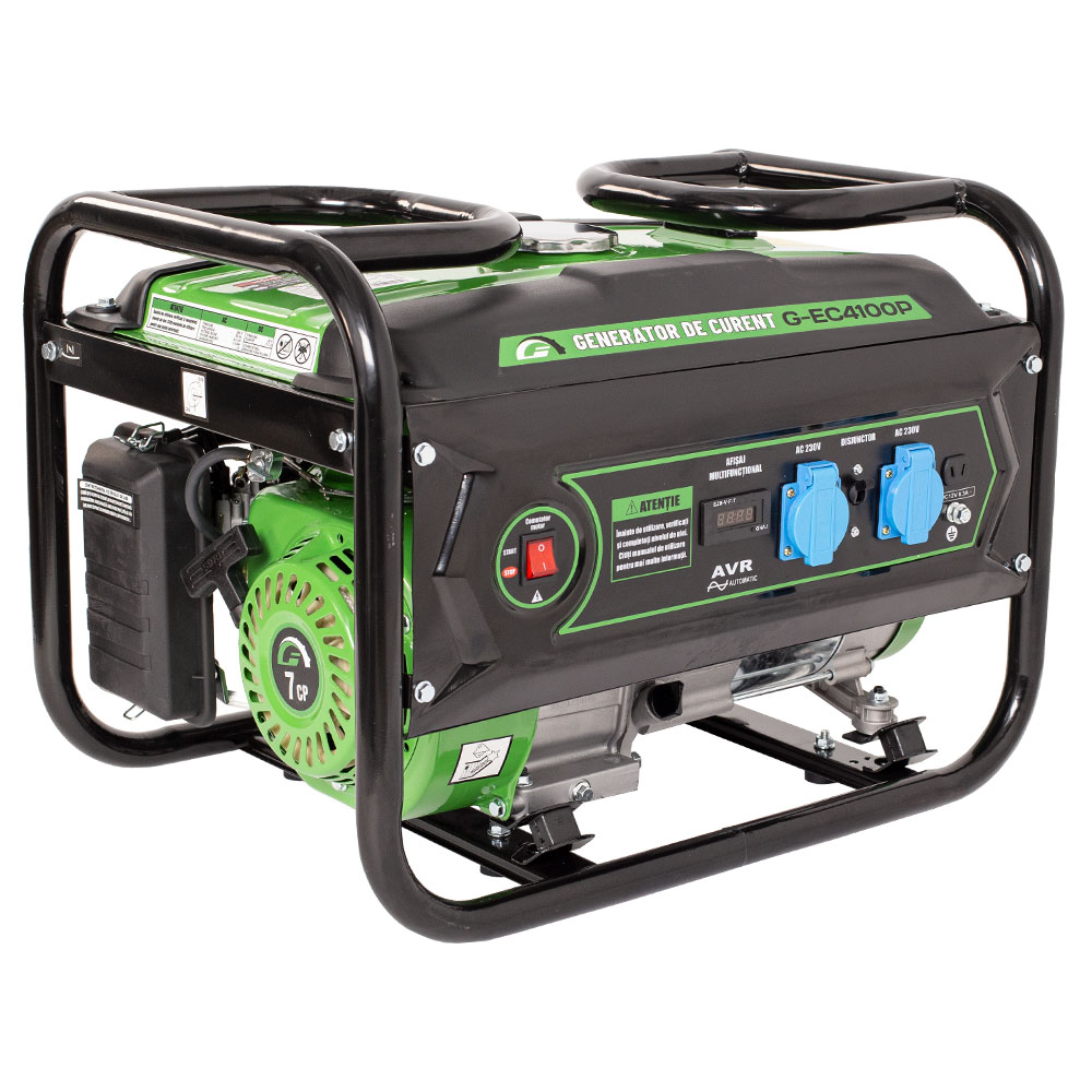 Generator de curent benzina Greenfield G-EC4100P monofazat AVR 3 kW 1 Generator de curent benzina Greenfield G-EC4100P monofazat AVR 3 kW