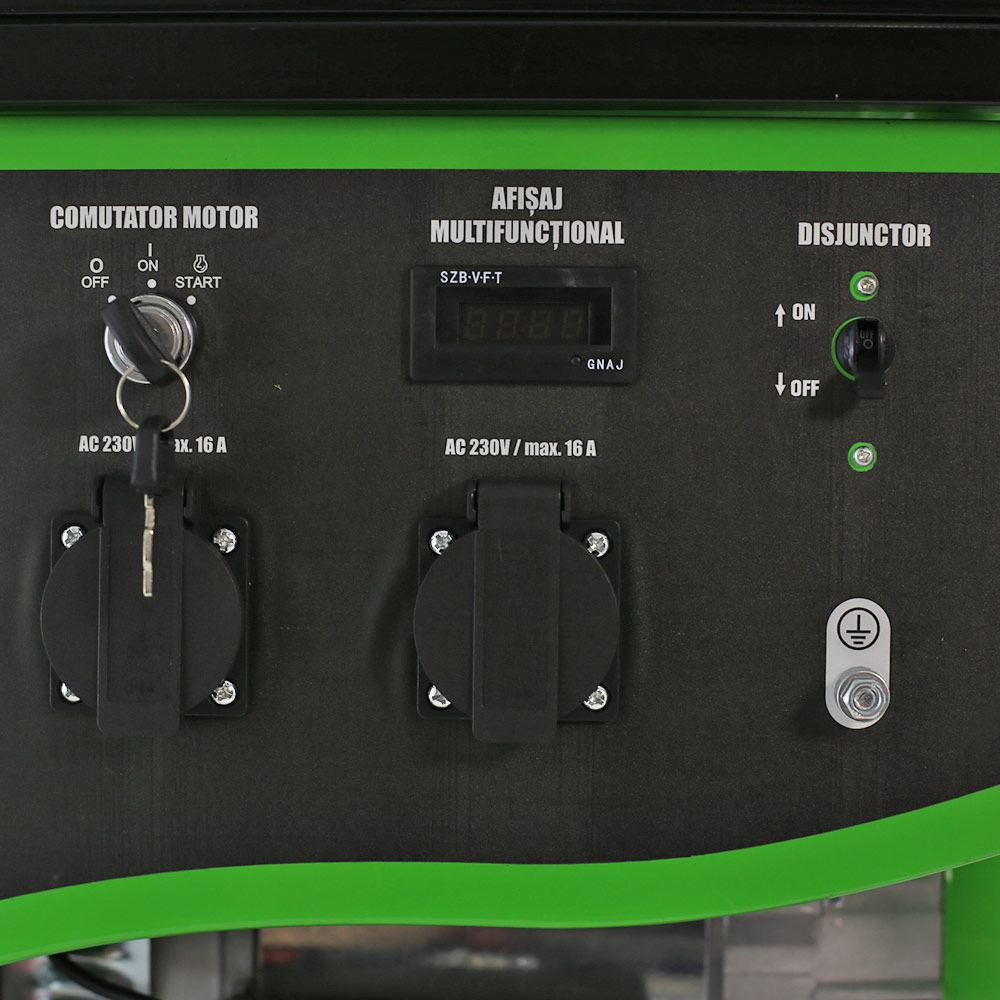 Generator de curent benzina Greenfield G-EC6100PEW monofazat AVR 4,5 kW pornire electrica 10 Generator de curent benzina Greenfield G-EC6100PEW monofazat AVR 4,5 kW pornire electrica - Image 10