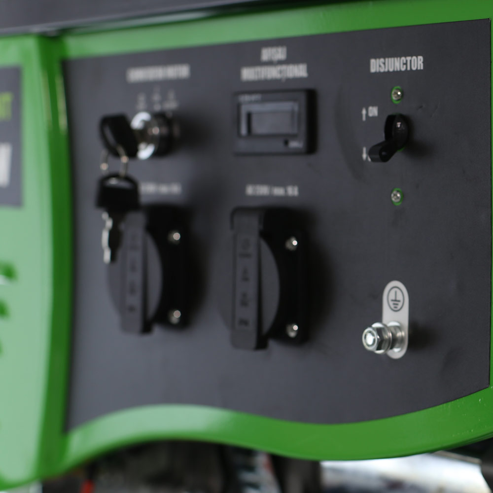 Generator de curent benzina Greenfield G-EC6100PEW monofazat AVR 4,5 kW pornire electrica 9 Generator de curent benzina Greenfield G-EC6100PEW monofazat AVR 4,5 kW pornire electrica - Image 9