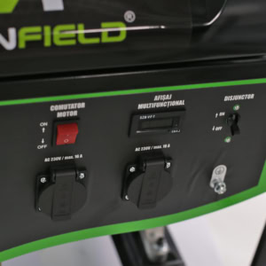 Generator de curent benzina Greenfield G-EC6800PW monofazat AVR 6,1 kW | Travandi.ro