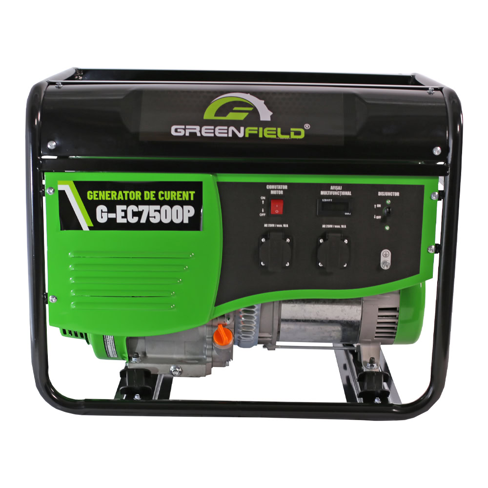 Generator de curent benzina Greenfield G-EC7500P monofazat AVR 7 kw 2 Generator de curent benzina Greenfield G-EC7500P monofazat AVR 7 kw - Image 2
