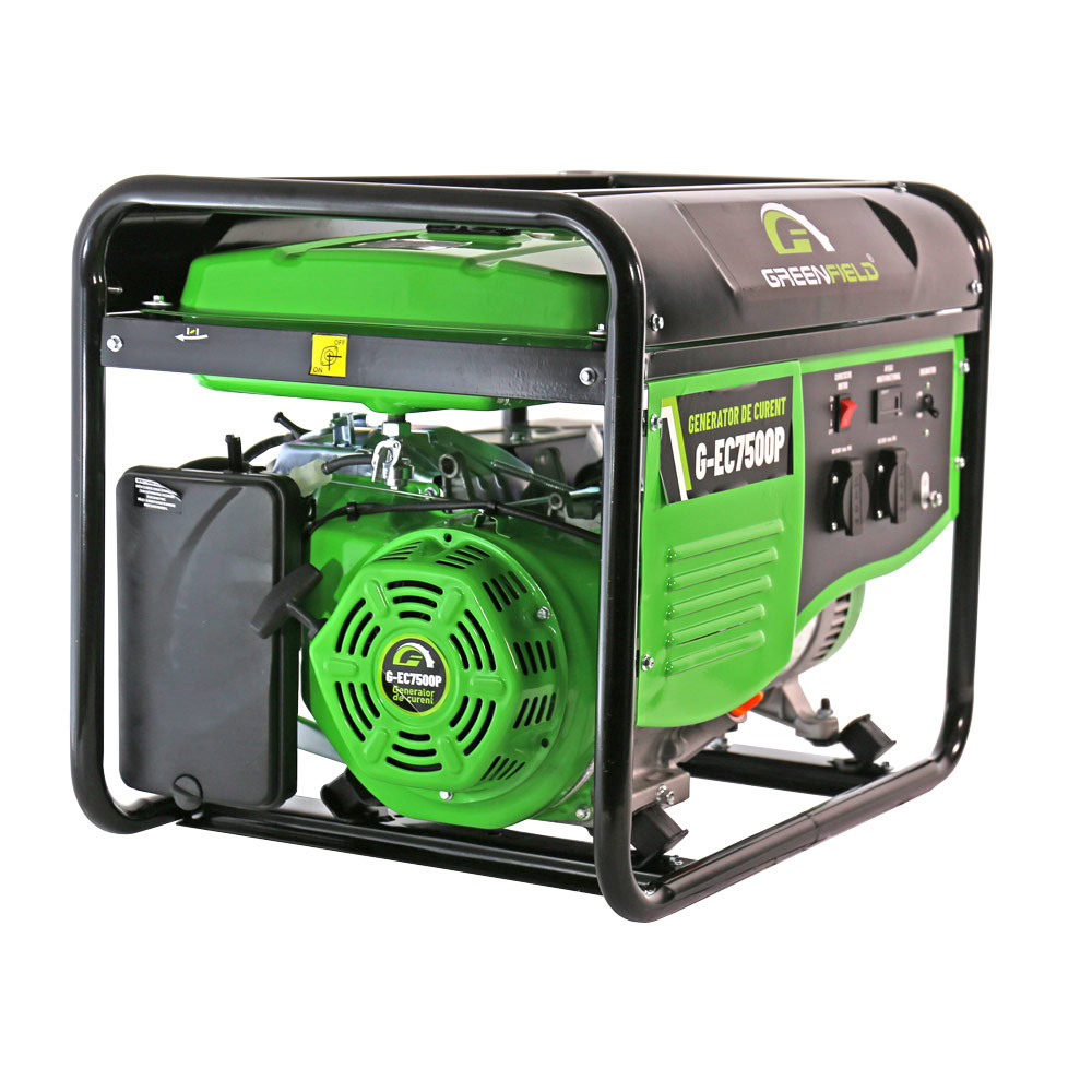 Generator de curent benzina Greenfield G-EC7500P monofazat AVR 7 kw 1 Generator de curent benzina Greenfield G-EC7500P monofazat AVR 7 kw