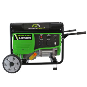Generator de curent benzina Greenfield G-EC7500PW monofazat AVR 7 kw | Travandi.ro